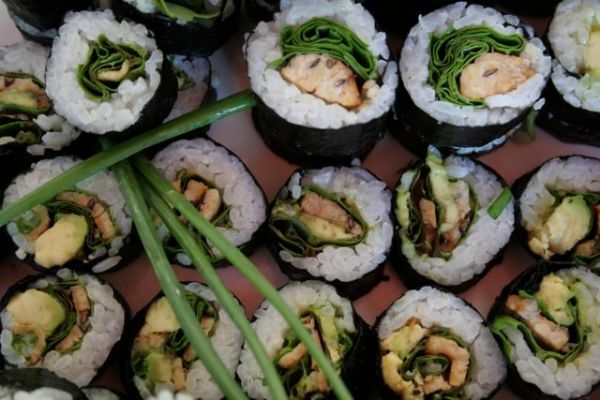 Farm Fresh Veggie Sushi